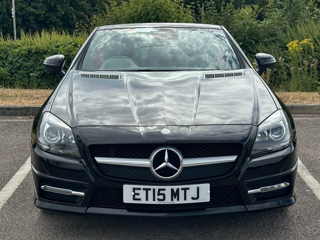 Mercedes-Benz SLK Slk250d Amg Sport Convertible Black #5