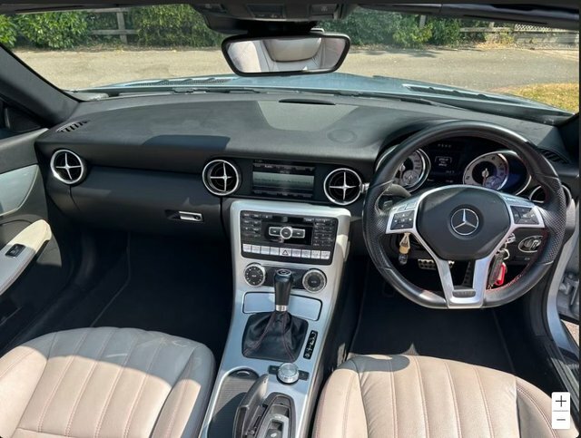 Mercedes-Benz SLK Convertible Black #11