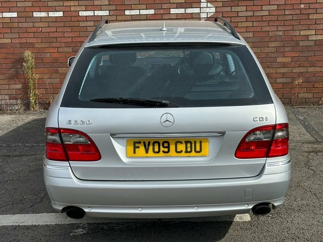 Mercedes-Benz E Class E320 Cdi Sport Estate Silver #6