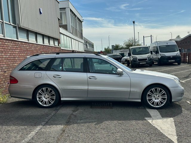 Mercedes-Benz E Class E320 Cdi Sport Estate Silver #3