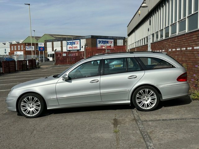 Mercedes-Benz E Class E320 Cdi Sport Estate Silver #2