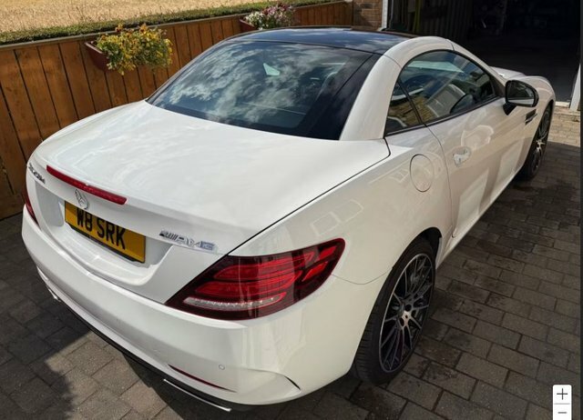 Mercedes-Benz SLC 2.0 Slc200 Amg Line Convertible G-troni Silver #15