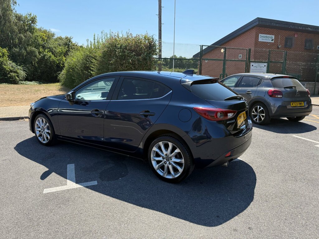Mazda 3 Hatchback 2.0 Skyactiv-g Sport Nav Full Dealer His Black #13