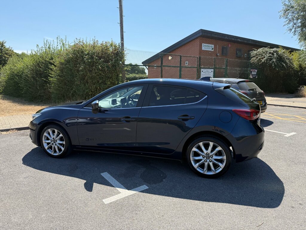 Mazda 3 Hatchback 2.0 Skyactiv-g Sport Nav Full Dealer His Black #11