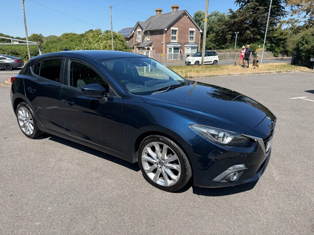 Mazda 3 Hatchback 2.0 Skyactiv-g Sport Nav Full Dealer His Black #21