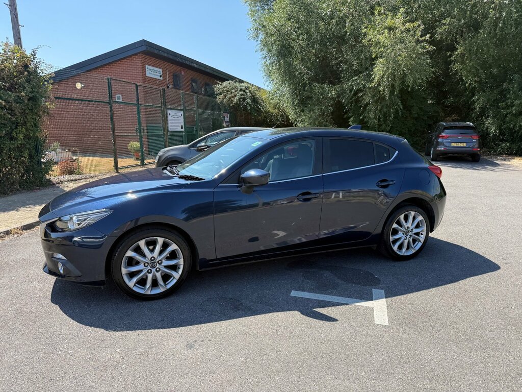 Mazda 3 Hatchback 2.0 Skyactiv-g Sport Nav Full Dealer His Black #7