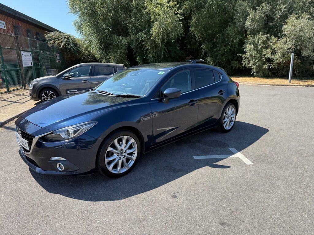 Mazda 3 2.2 Skyactiv-d Sport Nav Hatchback Manu Blue #4