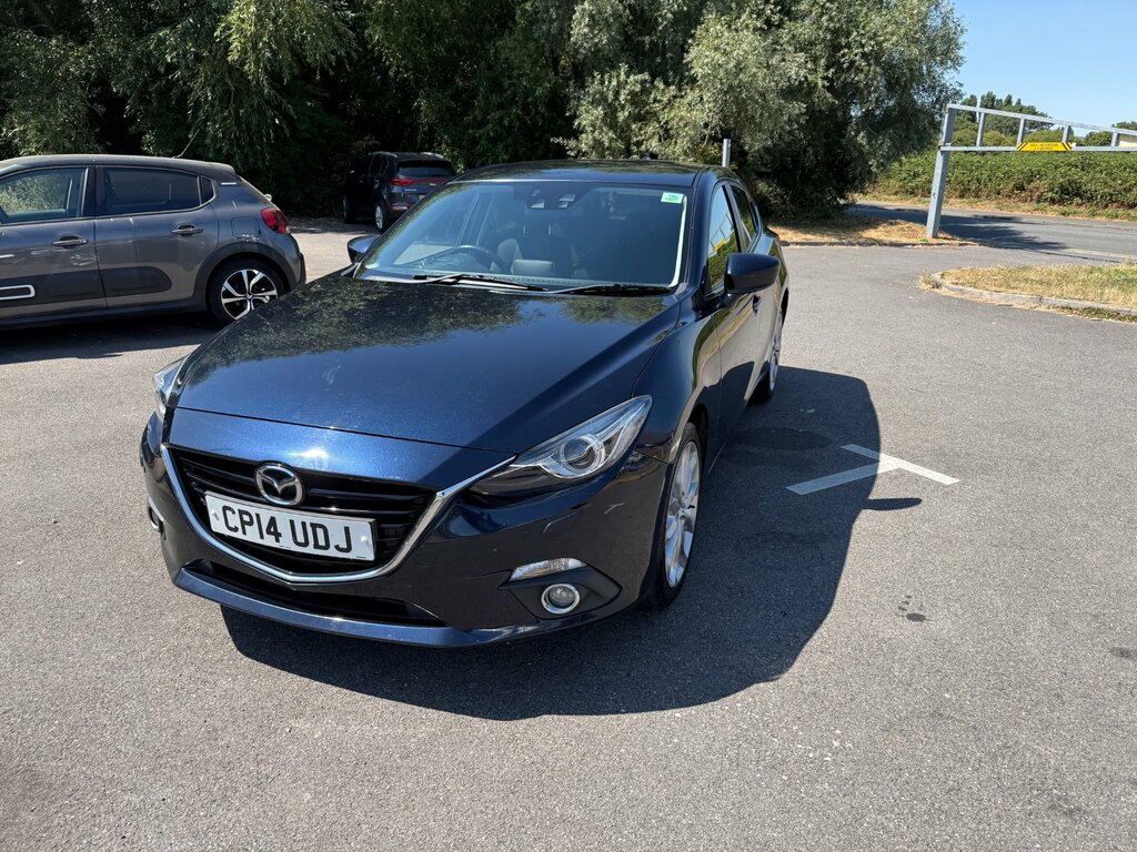 Mazda 3 2.2 Skyactiv-d Sport Nav Hatchback Manu Blue #5