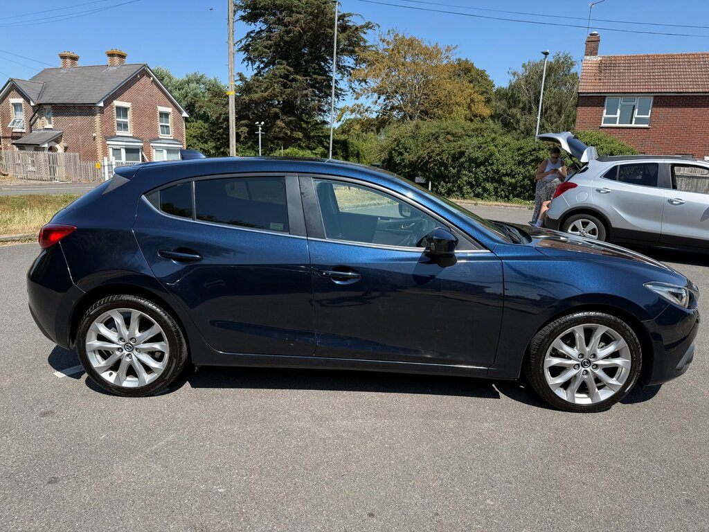 Mazda 3 Hatchback 2.0 Skyactiv-g Sport Nav Full Dealer His Black #19