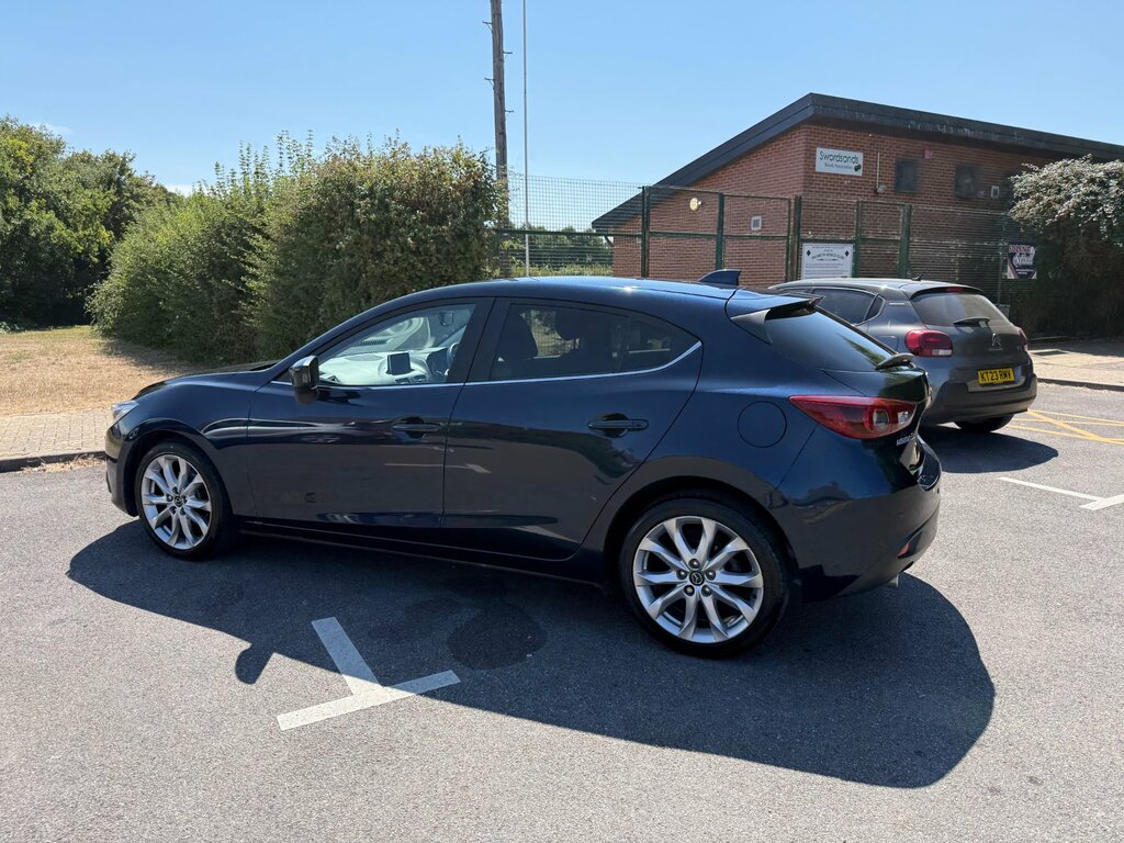 Mazda 3 Hatchback 2.0 Skyactiv-g Sport Nav Full Dealer His Black #12