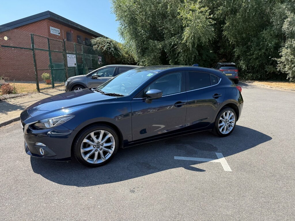 Mazda 3 2.2 Skyactiv-d Sport Nav Hatchback Manu Blue #6