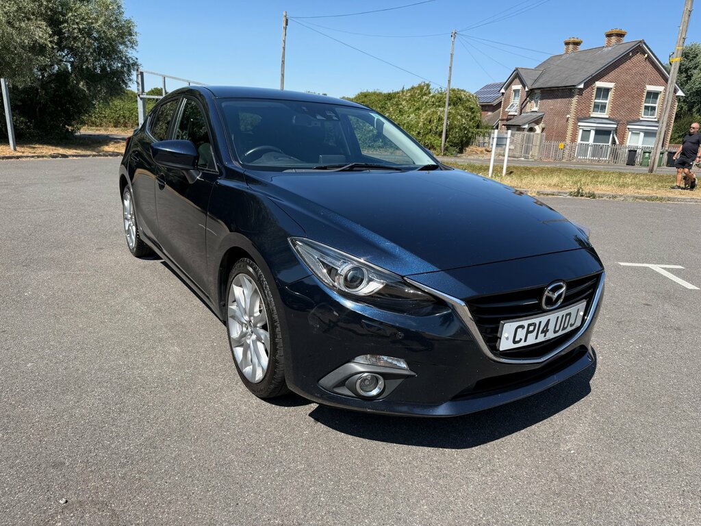 Mazda 3 Hatchback 2.0 Skyactiv-g Sport Nav Full Dealer His Black #22