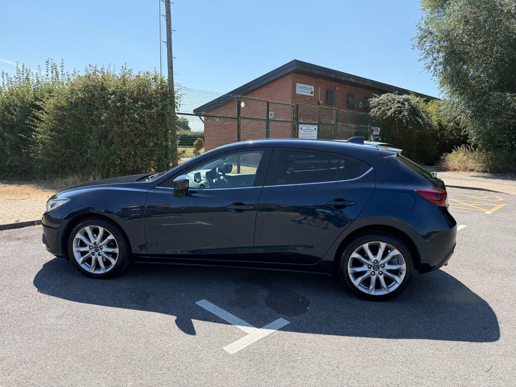 Mazda 3 Hatchback 2.0 Skyactiv-g Sport Nav Full Dealer His Black #10