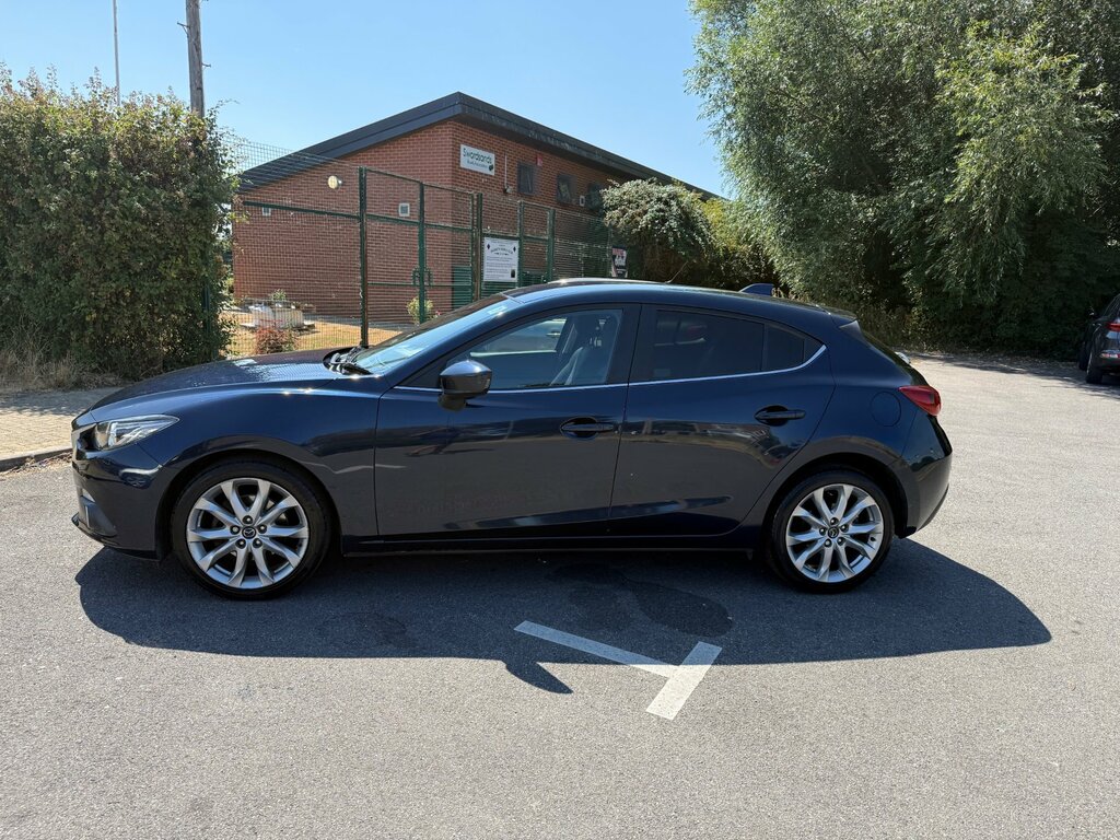 Mazda 3 Hatchback 2.0 Skyactiv-g Sport Nav Full Dealer His Black #8