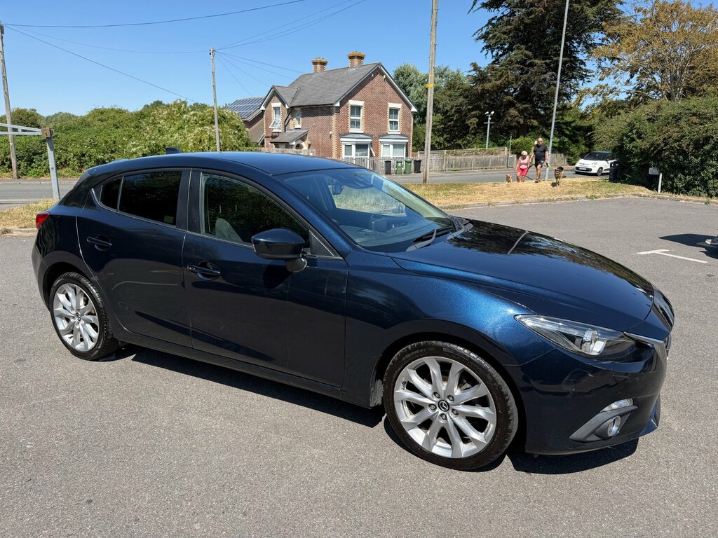 Mazda 3 Hatchback 2.0 Skyactiv-g Sport Nav Full Dealer His Black #20