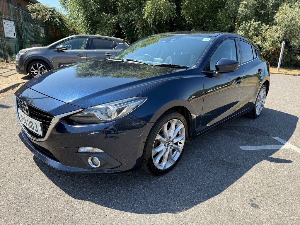Mazda 3 Hatchback 2.0 Skyactiv-g Sport Nav Full Dealer His Black #23