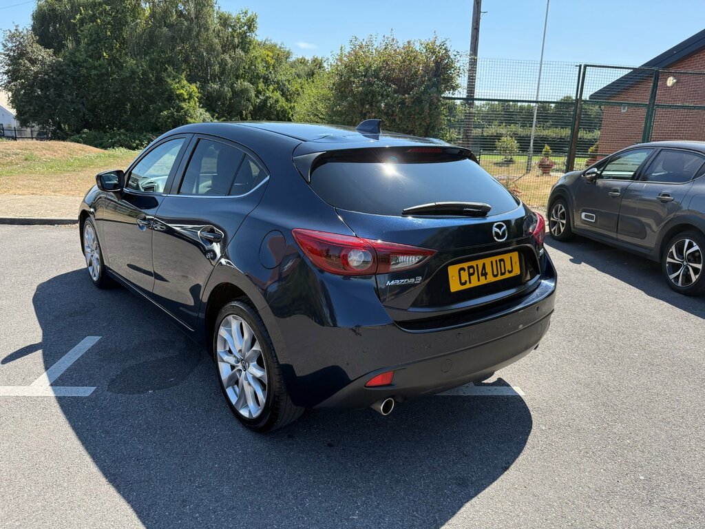 Mazda 3 Hatchback 2.0 Skyactiv-g Sport Nav Full Dealer His Black #14