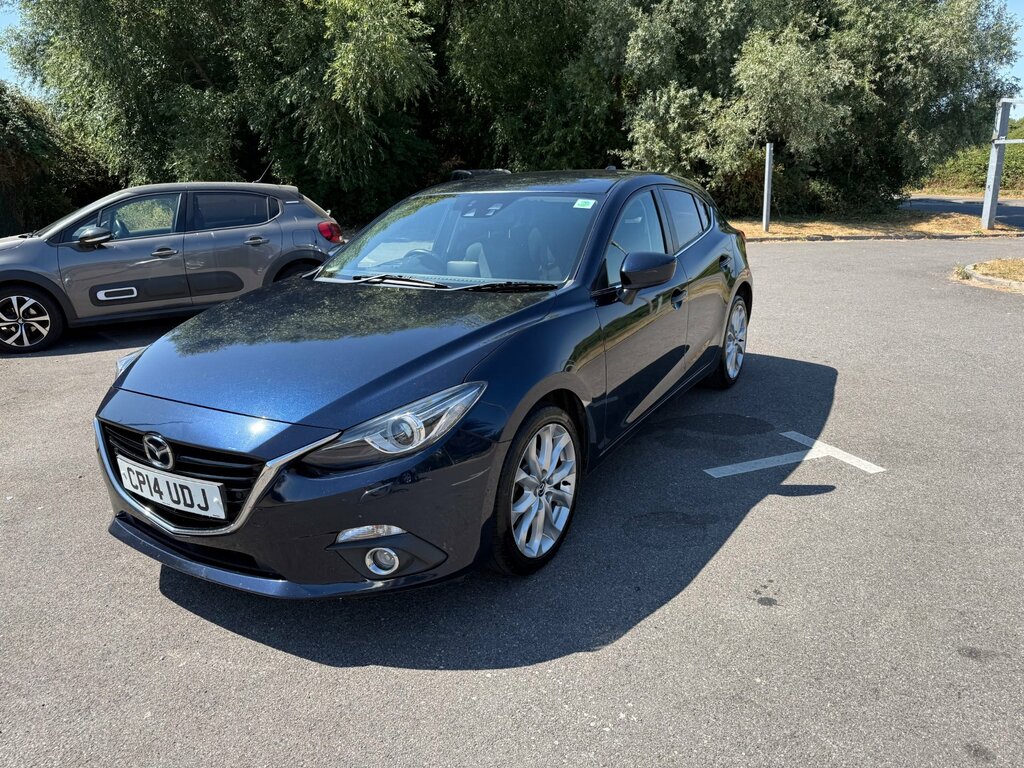 Mazda 3 2.2 Skyactiv-d Sport Nav Hatchback Manu Blue