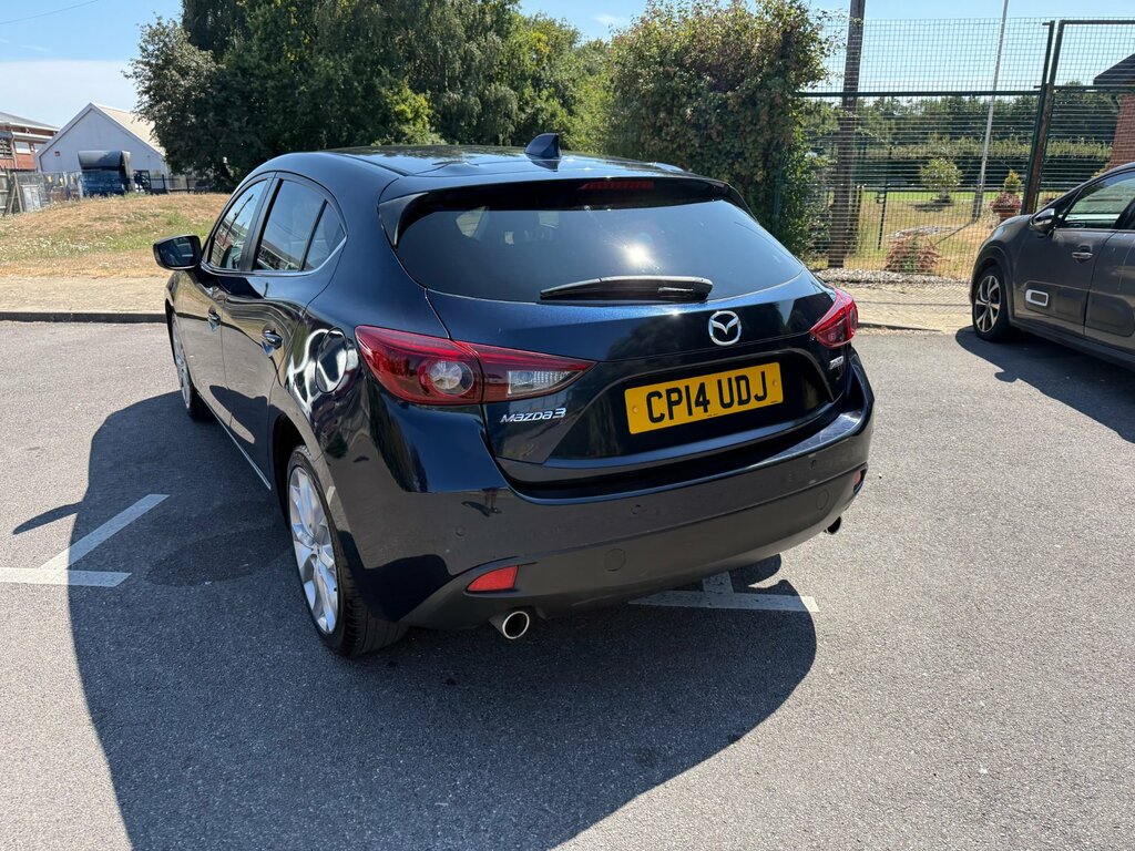 Mazda 3 Hatchback 2.0 Skyactiv-g Sport Nav Full Dealer His Black #16