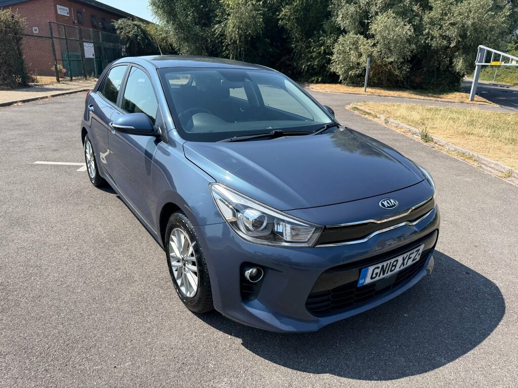 Kia RIO 1.0 T-gdi 2 Hatchback Euro 6 S Blue #4