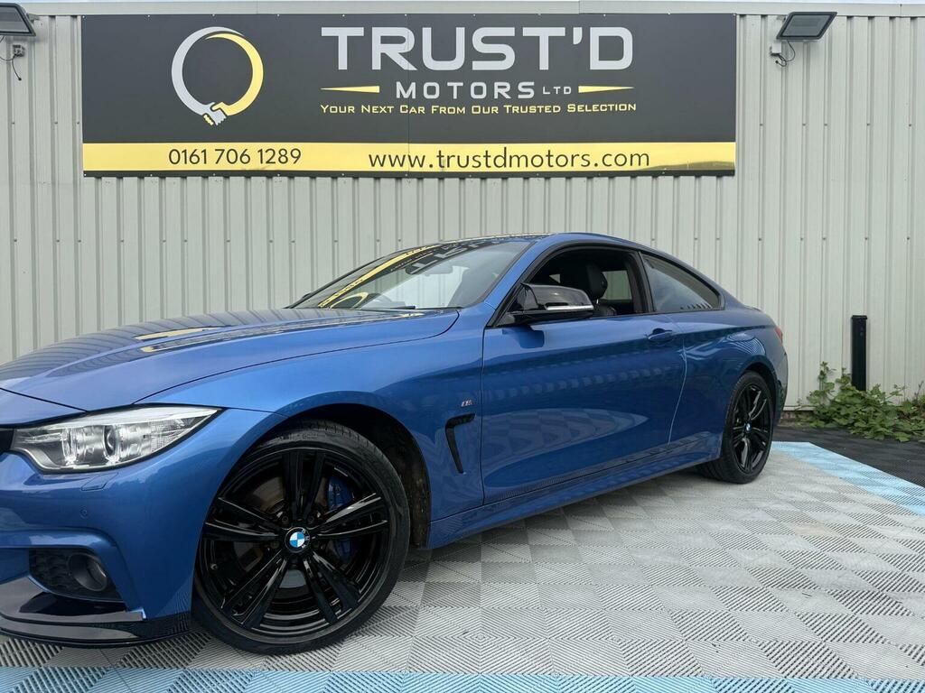 BMW 4 Series 2.0 420D M Sport Xdrive Euro 6 Ss Blue #4