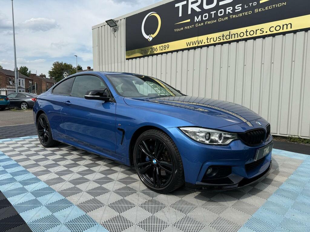 BMW 4 Series 2.0 420D M Sport Xdrive Euro 6 Ss Blue #2