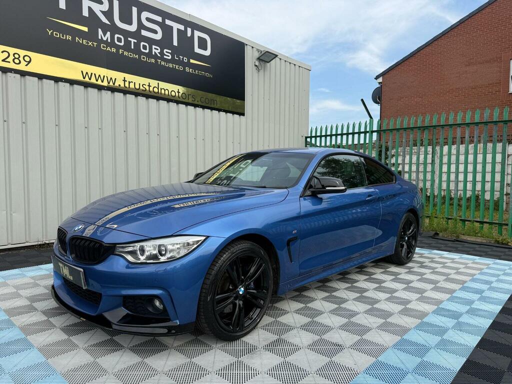 BMW 4 Series 2.0 420D M Sport Xdrive Euro 6 Ss Blue #5