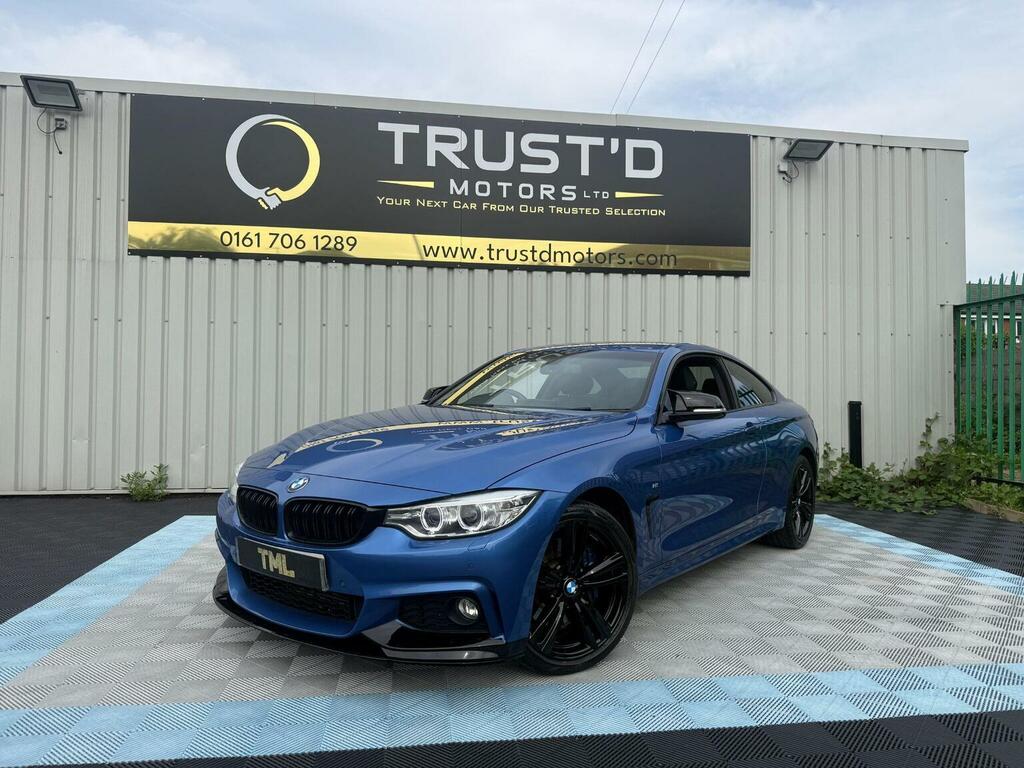 BMW 4 Series 2.0 420D M Sport Xdrive Euro 6 Ss Blue #6