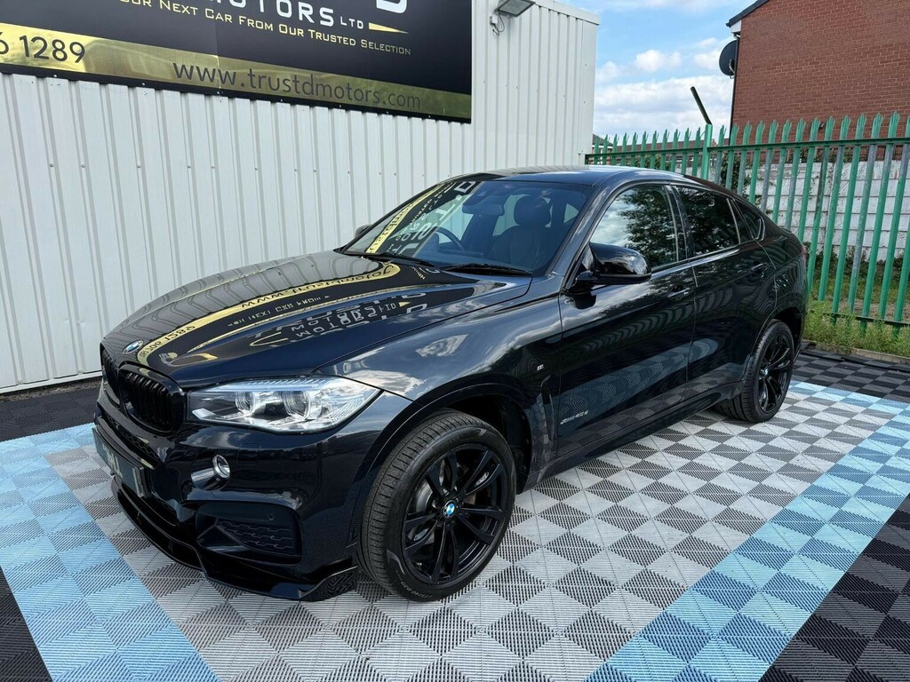 BMW X6 3.0 40D M Sport Xdrive Euro 6 Ss Black #5