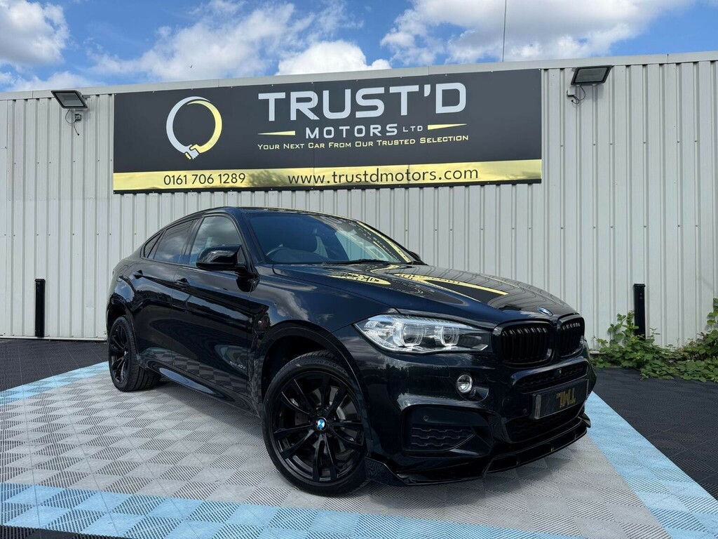 BMW X6 3.0 40D M Sport Xdrive Euro 6 Ss Black #2