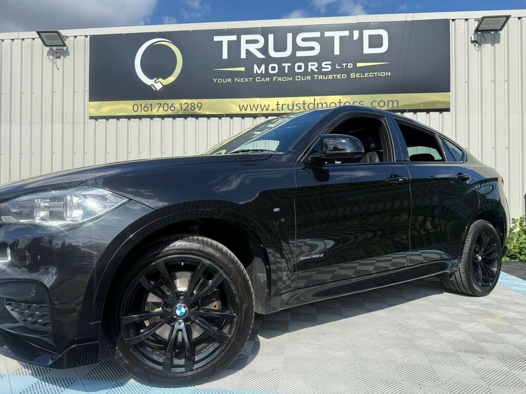 BMW X6 3.0 40D M Sport Xdrive Euro 6 Ss Black #4