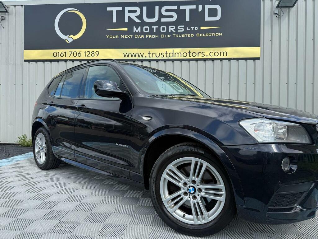 BMW X3 2.0 20D M Sport Xdrive Euro 5 Ss Black #4