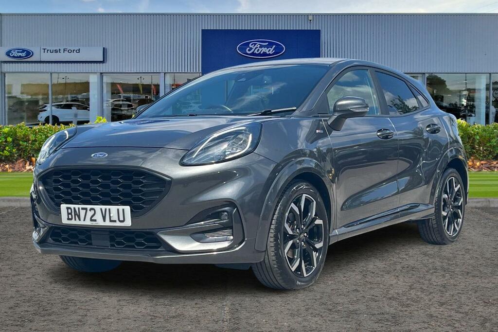 Ford Puma 1.0T Ecoboost Mhev St-line X Suv Hybrid BN72VLU Grey #5
