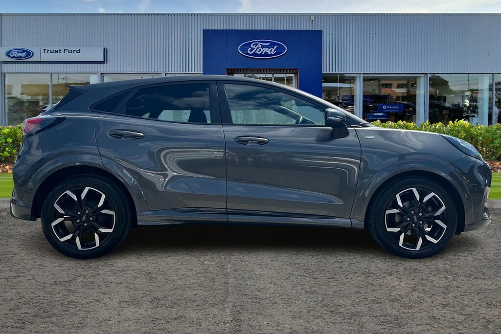 Ford Puma 1.0T Ecoboost Mhev St-line X Suv Hybrid BN72VLU Grey #3