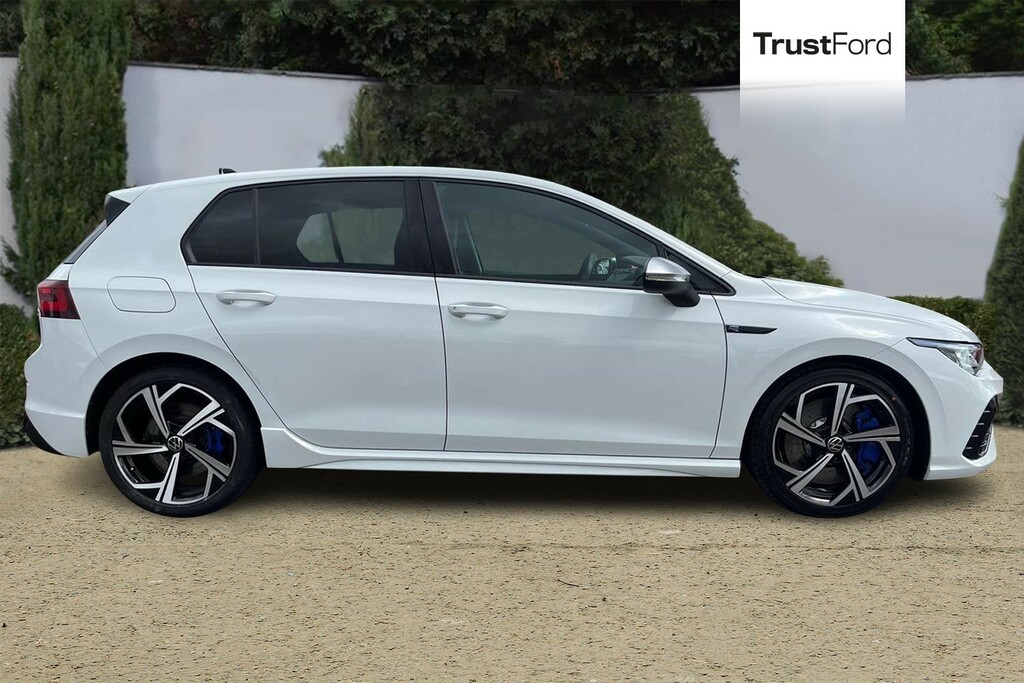 Volkswagen Golf R White #3