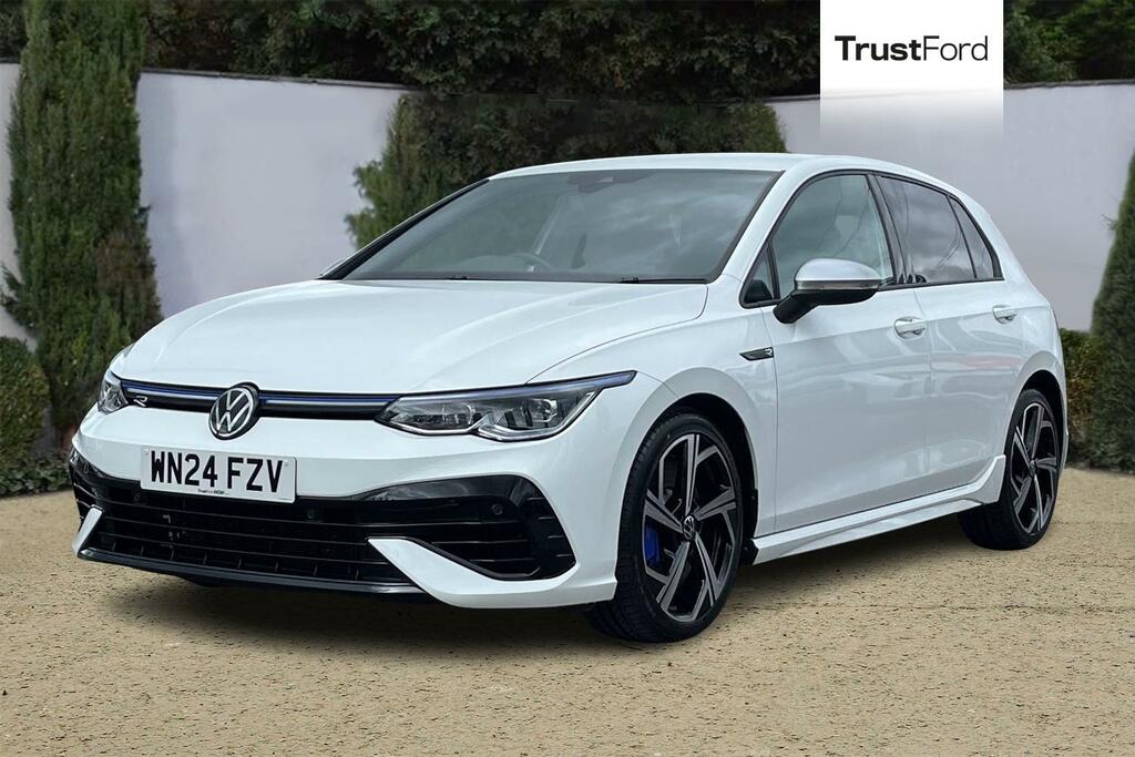 Volkswagen Golf R White #5