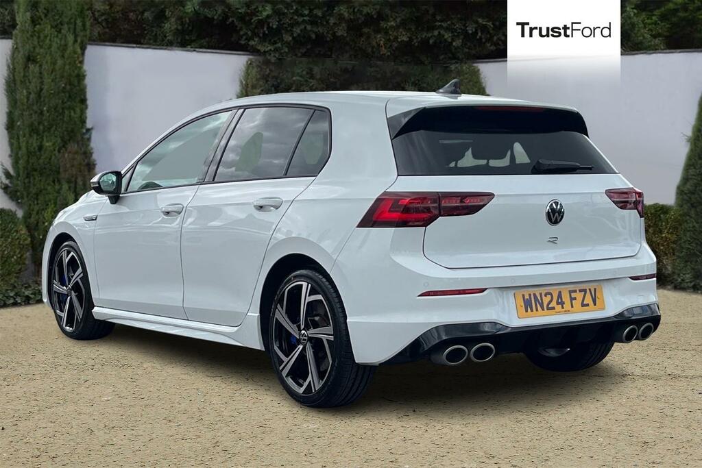 Volkswagen Golf R White #2