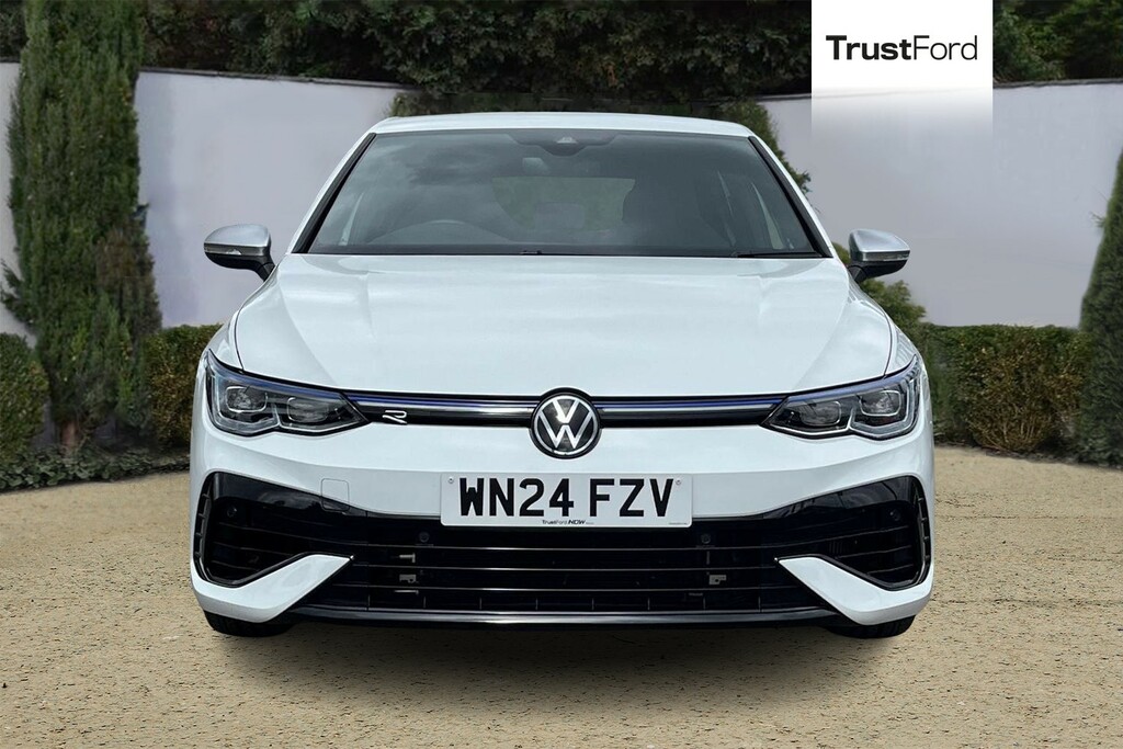 Volkswagen Golf R White #6