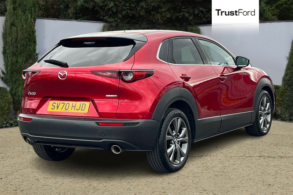 Mazda CX-30 Sport Lux Red #4