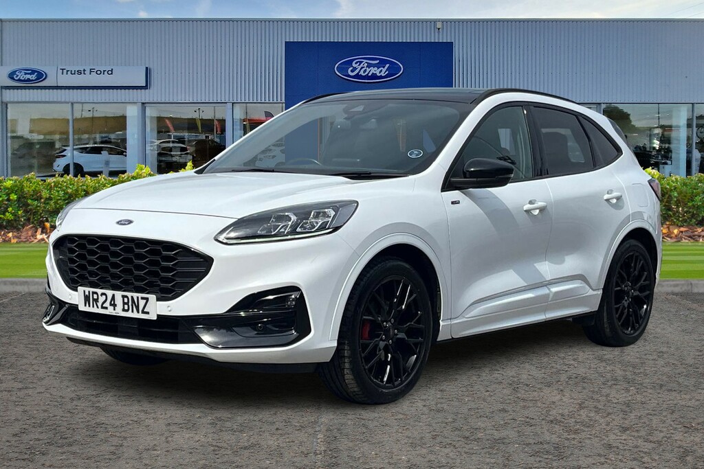 Ford Kuga Black Package Edition White #5