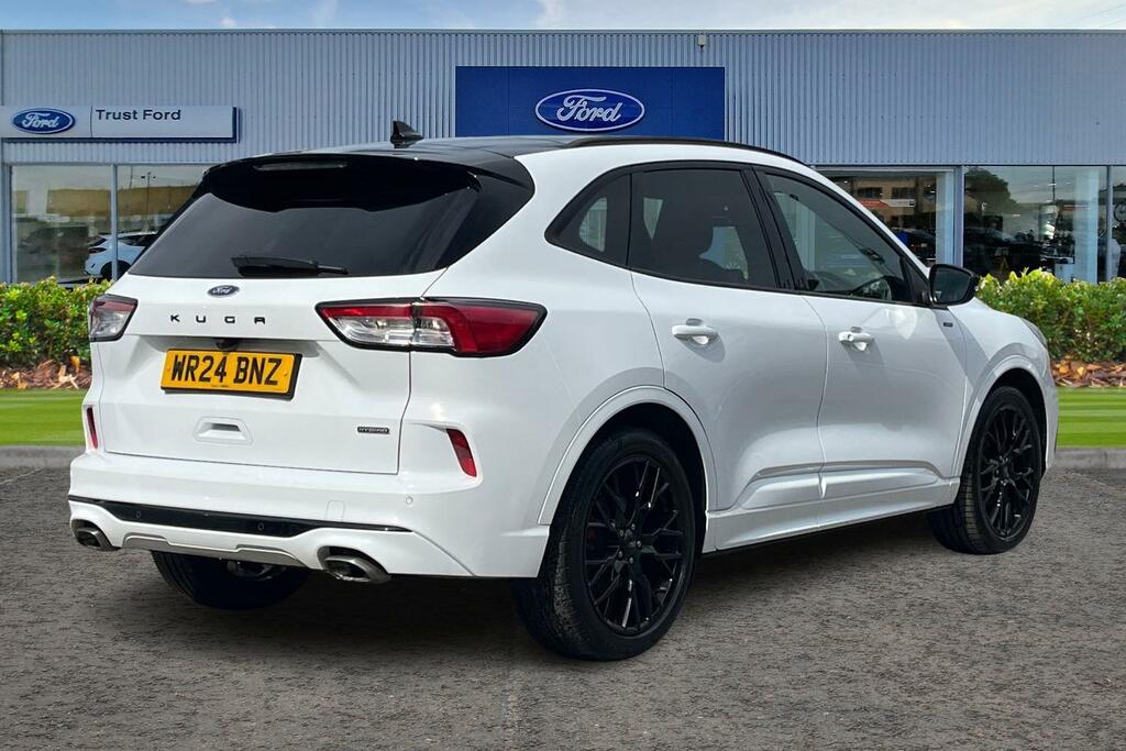 Ford Kuga Black Package Edition White #4