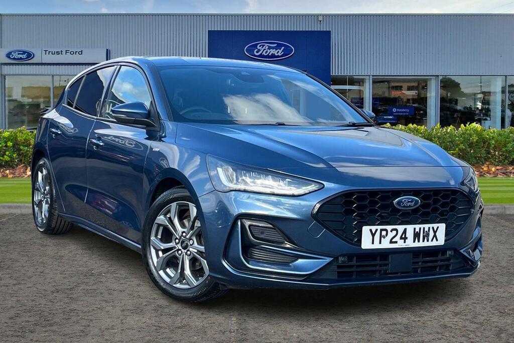 Ford Focus 1.0T Ecoboost Mhev St-line Hatchback Hy Blue