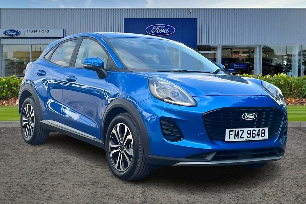 Ford Puma Titanium Blue