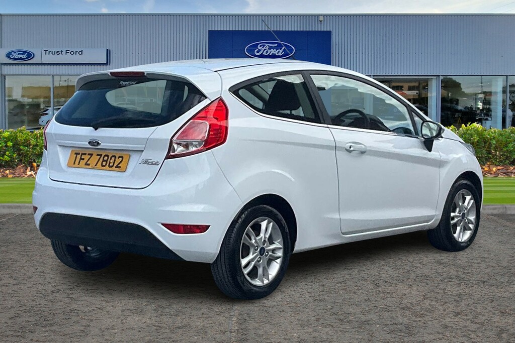 Ford Fiesta Zetec White #4