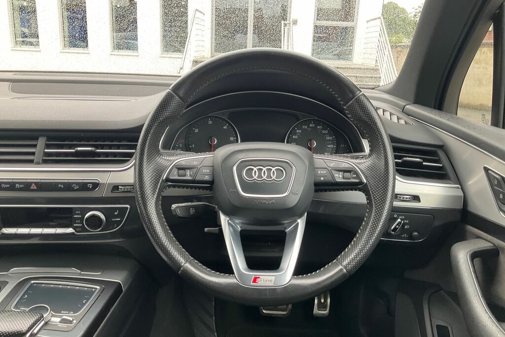 Audi Q7 2017 3.0 Tdi V6 S Line Tiptronic Quattro Euro 6 S Black #12