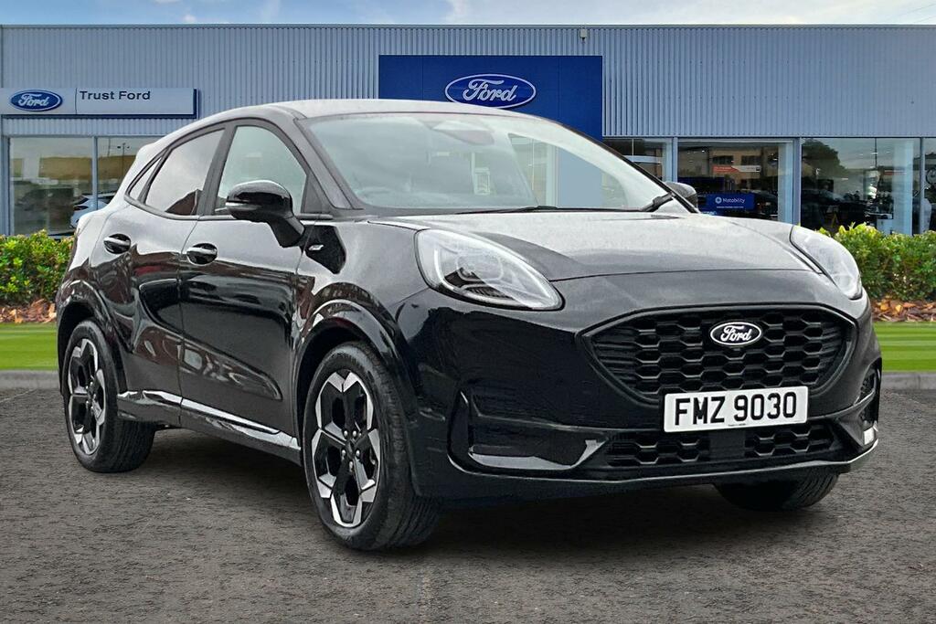 Ford Puma 1.0T Ecoboost Mhev St-line X Suv Hybrid Black