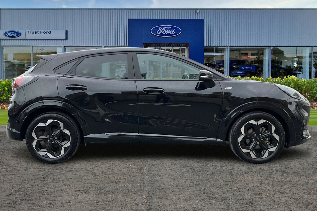 Ford Puma 1.0T Ecoboost Mhev St-line X Suv Hybrid Black #3