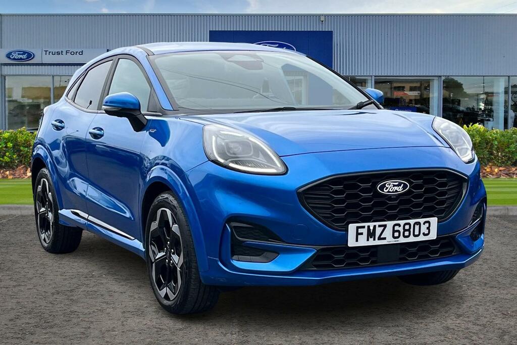 Ford Puma St-line X Blue