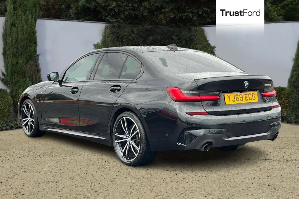 BMW 3 Series 2.0 320D M Sport Saloon Euro 6 Black #2