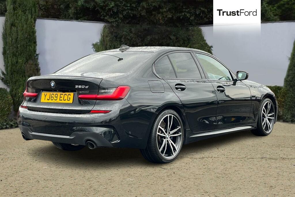 BMW 3 Series 2.0 320D M Sport Saloon Euro 6 Black #4
